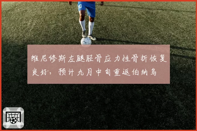 维尼修斯左腿胫骨应力性骨折恢复良好,预计九月中旬重返伯纳乌