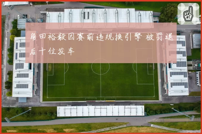 角田裕毅因赛前违规换引擎 被罚退后十位发车